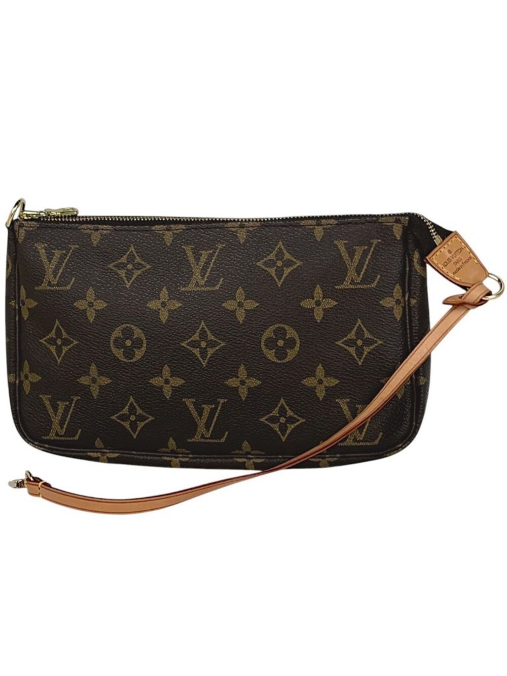 Louis Vuitton Pochette Accessoires Handbag Monogram Brown